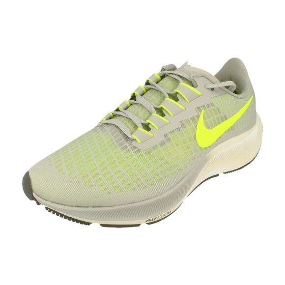 Nike Air Zoom Men\'s Pegasus 37 Grey Fog VoltSmoke Grey sail Running Shoe Size 12